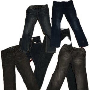 Size 10, 12, 14 LOT OF 6 Boys Jeans